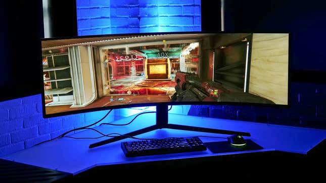 Imagen para el artículo titulado El Samsung Odyssey Neo de 49 pulgadas es el nuevo rey de los monitores para juegos