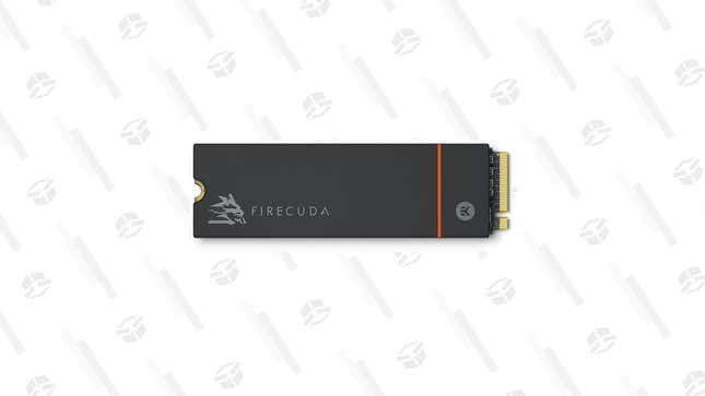 Seagate FireCuda 530 (1TB) SSD for PS5 w/ Heatsink | $140 | Walmart