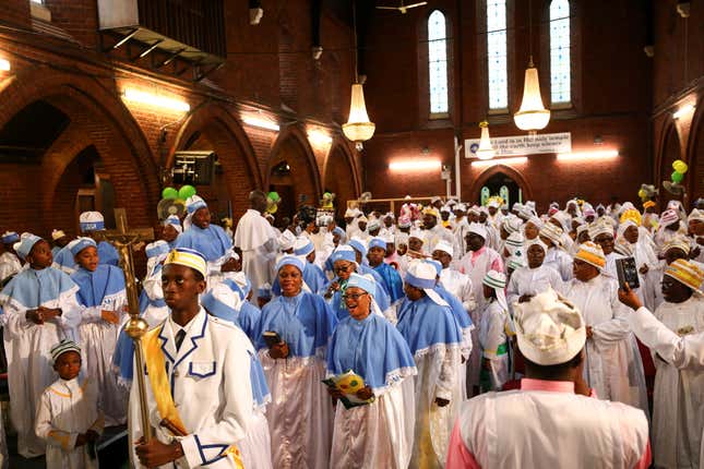 Image for article titled Photos: African-led churches are taking charge of the gospel in England