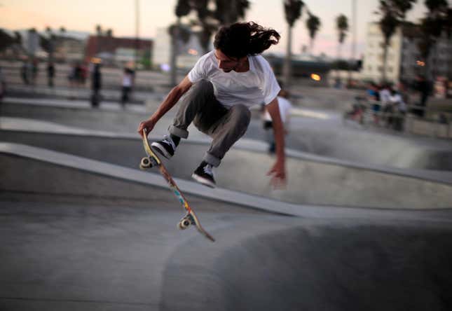 Skater culture doesn’t strive.