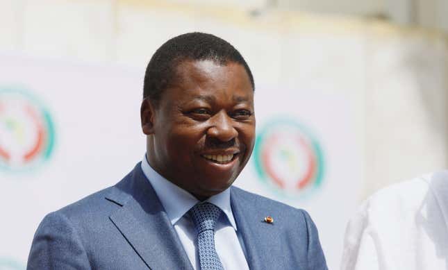 President of Togo Faure Gnassingbe