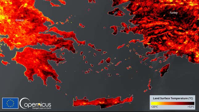 Image for article titled Ground Temperatures Reach a Blistering 127 Degrees in Turkey