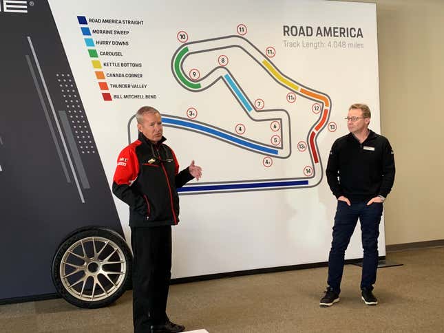 Porsche Legends Hurley Haywood and David Donohue