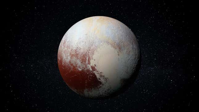 pluto travel time