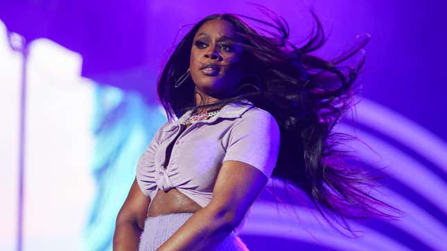 Remy Ma performs on stage at Essence Music Festival on July 2, 2023 at Caesars Superdome in New Orleans, Louisiana. 