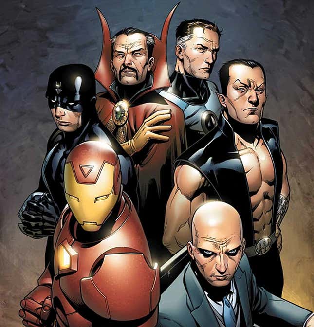 Imagen para el artículo titulado Todo lo que necesitas saber sobre los Illuminati, el nuevo club secreto de superhéroes en el MCU