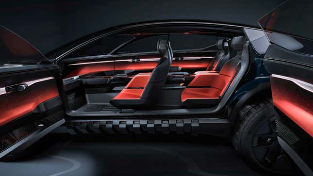 A render of the interior of the Activesphere concept.