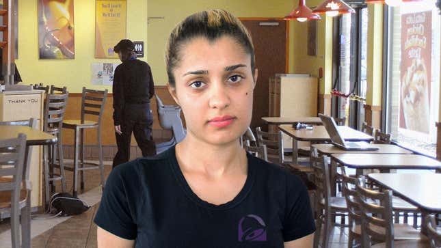 Image for article titled Taco Bell Employee Has Had Far Greater Positive Impact On People’s Lives Than Firefighter Ever Could