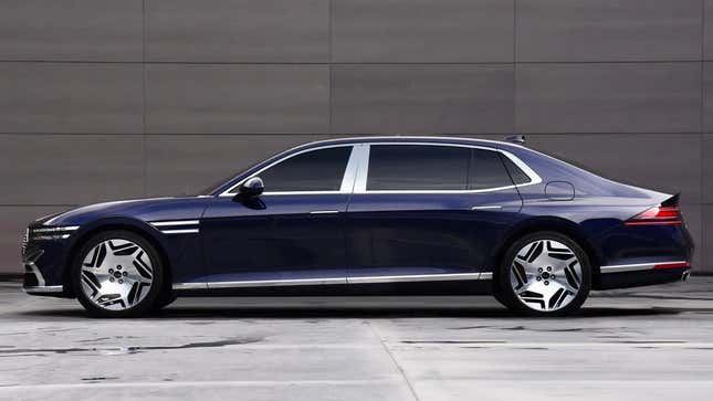 Image for article titled Hyundai-Kia Continues Their Lighting Design Onslaught With The Genesis G90's Indicator Repeaters