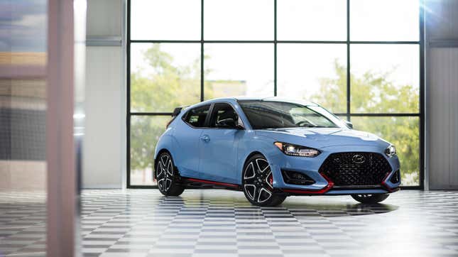 Image for article titled The 2022 Hyundai Veloster N