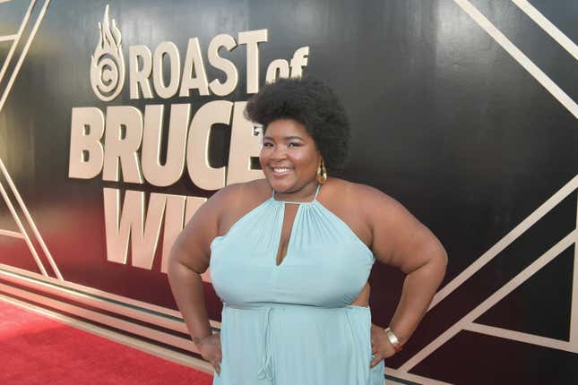 Dulce Sloan attends the Comedy Central Roast of Bruce Willis at Hollywood Palladium on July 14, 2018 in Los Angeles, California.