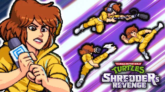 April's Air Combos Make Her <i>TMNT: Shredder’s Revenge’s</i> Raddest Playable Character