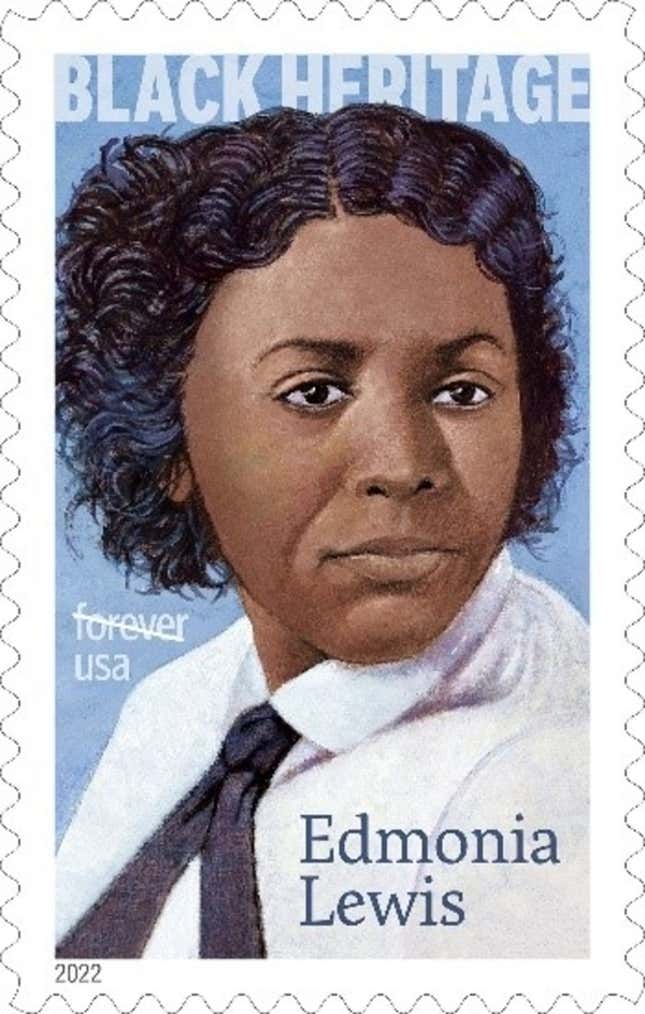 Image for article titled Artist Edmonia Lewis Receives US Postal Stamp