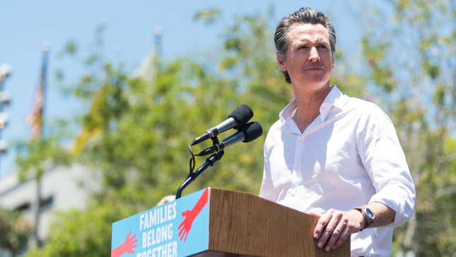 Newsom has served as governor of California since his inauguration in 2019.