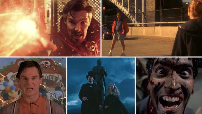 Doctor Strange And The Multiverse Of Madness (Marvel), For The Love Of The Game (Universal), Evil Dead 2 (Lionsgate), Oz The Great And Powerful (Walt Disney Studios), Darkman (Universal) 