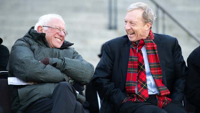 Image for article titled Tom and Bernie Are Over