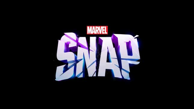 The Marvel Snap logo.