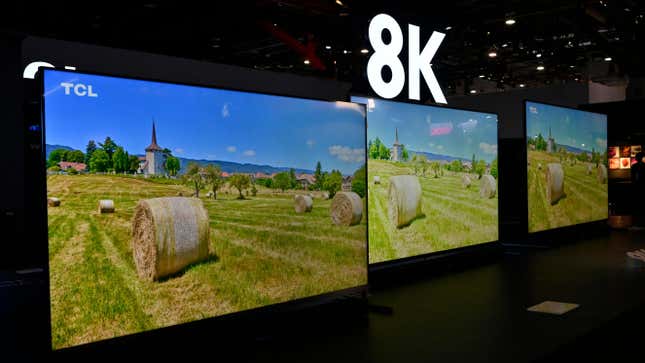 TCL Televisions featuring 8K technology