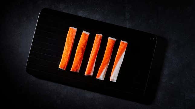 Crab Sticks photographed for American Food Project 