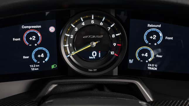 Image for article titled 2023 Porsche 911 GT3 RS Is as Extreme as Road Cars Get