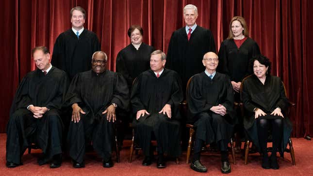 Image for article titled The Supreme Court Is Spitting in Our Faces