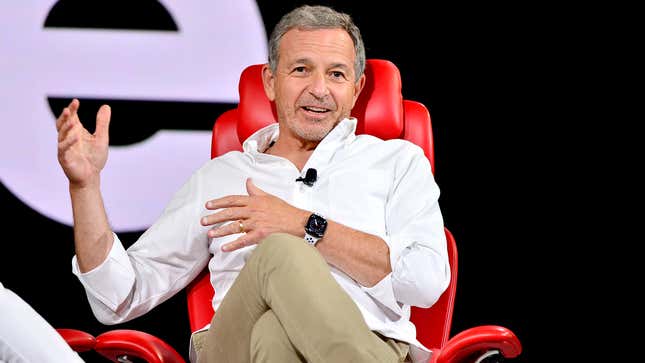 Image for article titled Softer Bob Iger Now Says He Hopes Striking Creatives Die Painlessly