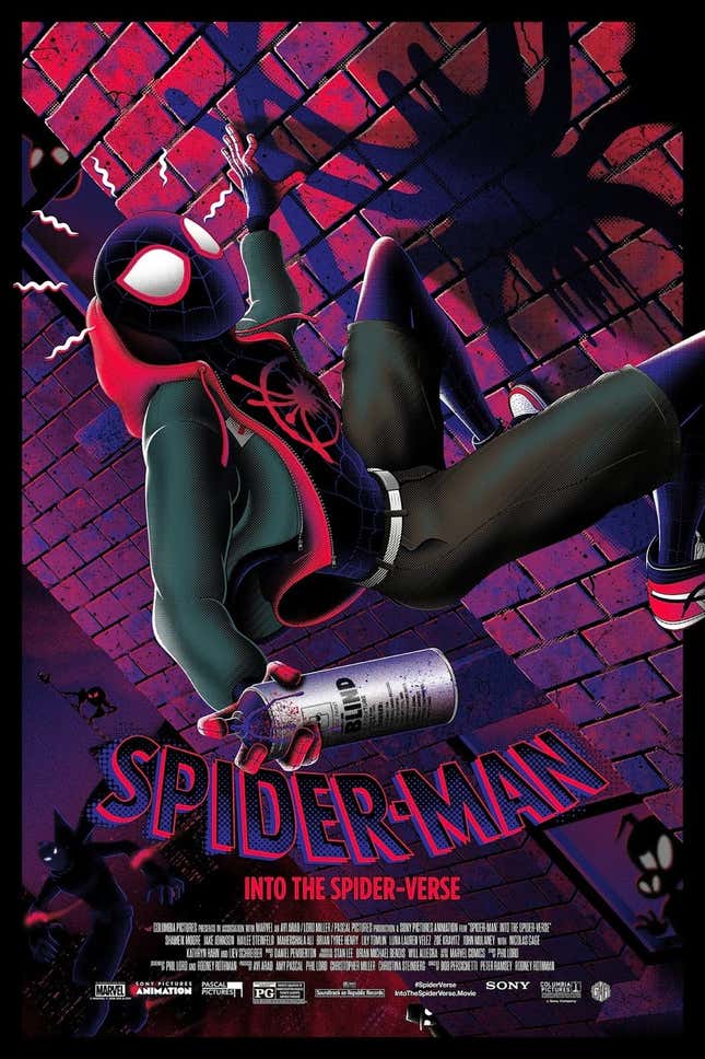Into the Spider-Verse Comes Alive in All These Gorgeous Posters