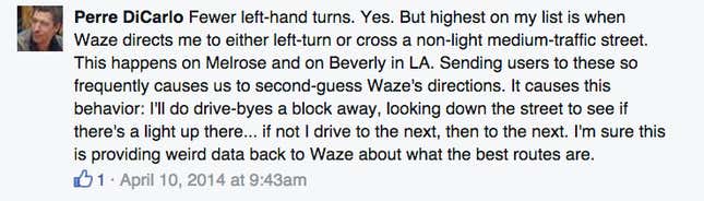 Image for article titled The “Waze left” may be coming to an end