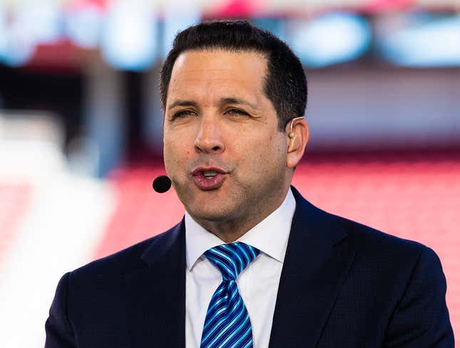 Image for article titled Adam Schefter Waiting On Final Edits From NFL Before Issuing Apology