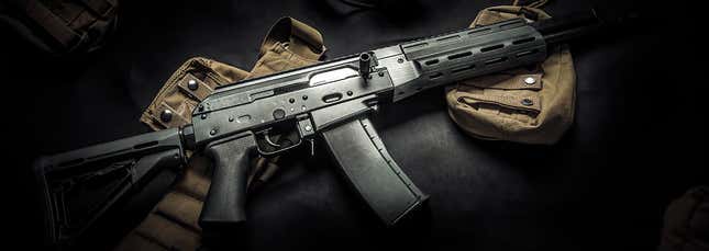 Image for article titled Henceforth, the AK-47 should be known as a “weapon of peace”