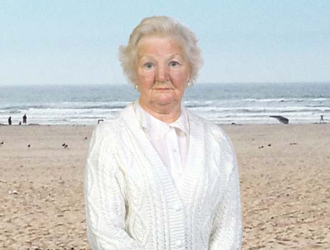 Image for article titled Grandma Excited To Show Off New Beach Sweater