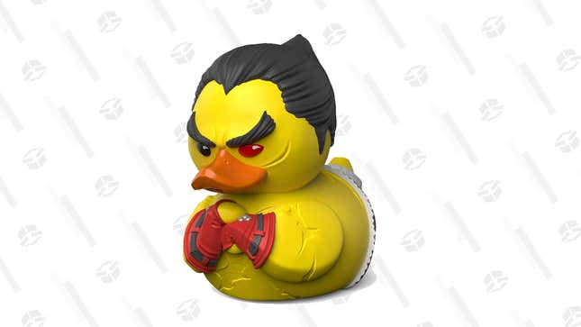 This Kazuya Rubber Ducky Will Drop You off a Cliff Into a Bubble Bath ...