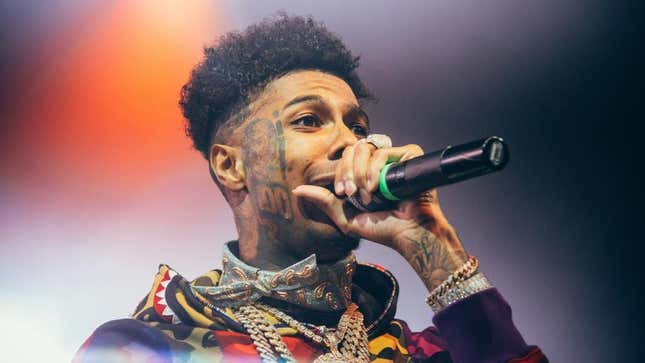 Image for article titled Video of Incident Allegedly Shows Blueface Shooting at Vehicle in Las Vegas [UPDATED]