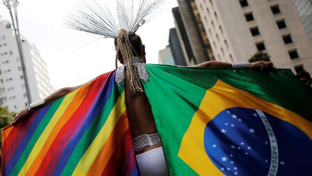 Anti-LGBT violence at odds with Brazil’s tolerant culture (Reuters /Nacho Doce)