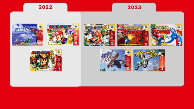 nintendo switch online n64 games