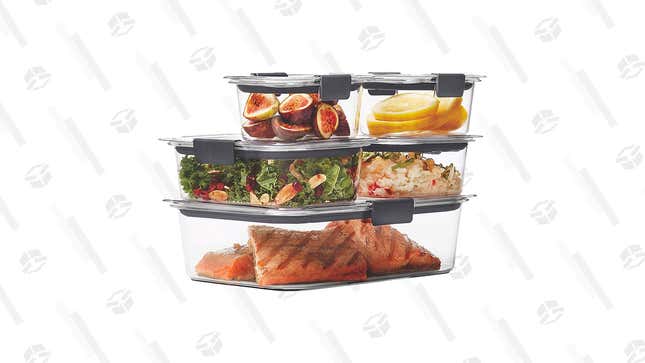Rubbermaid Brilliance Leak-Proof Food Storage Containers | $14 | Amazon