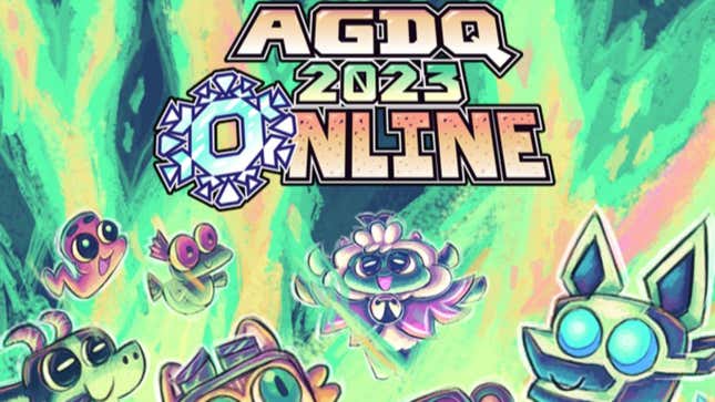 The AGDQ 2023 art.