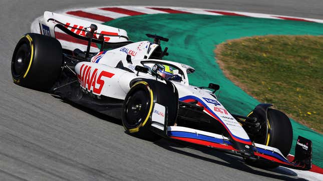 Image for article titled Haas Will Lose Russian Colors, Uralkali Sponsorship For Final Barcelona Test Session