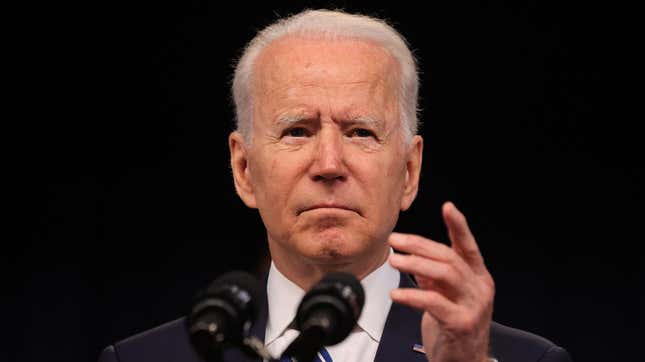 Image for article titled I&#39;m Sorry but Biden&#39;s Whole &#39;Independence From the Virus&#39; Thing Is So Corny