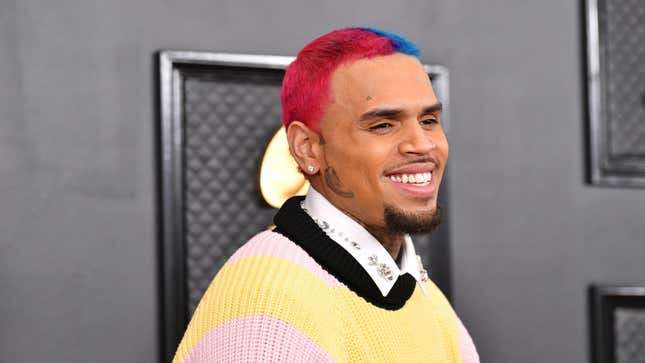 Chris Brown attends the 62nd Annual GRAMMY Awards at Staples Center on January 26, 2020 in Los Angeles, California.