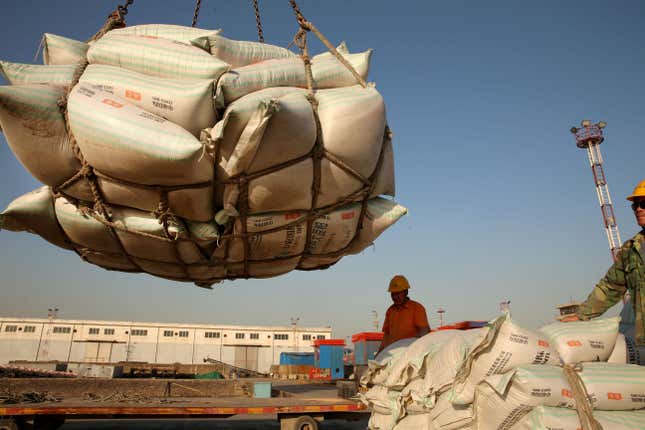 In response to US tariffs, China has put tariffs on American soybean imports.