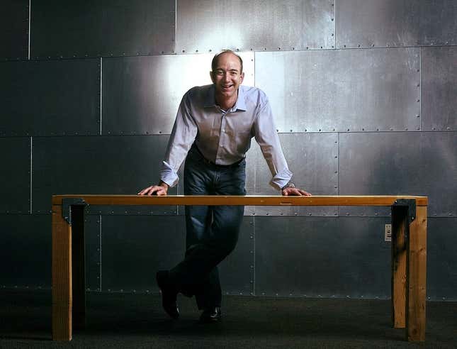Vintage motivational photo-op from Amazon, circa 2004.