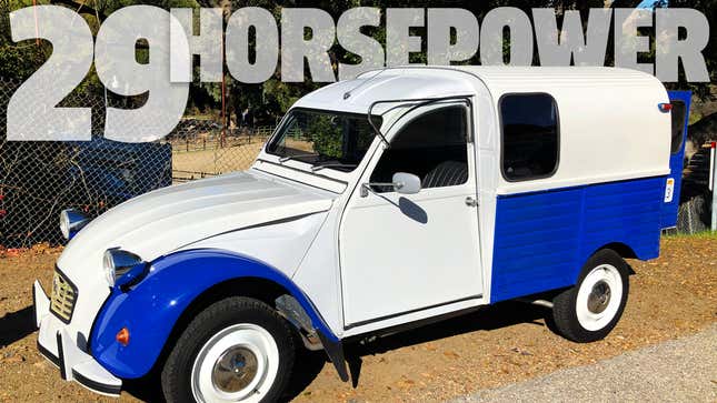 Image for article titled A Citroen 2CV Van Is The Best Unexpected Canyon Car