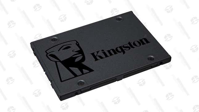 Kingston A400 SSD 480GB SATA 3 2.5” Solid State Drive | $45 | Amazon