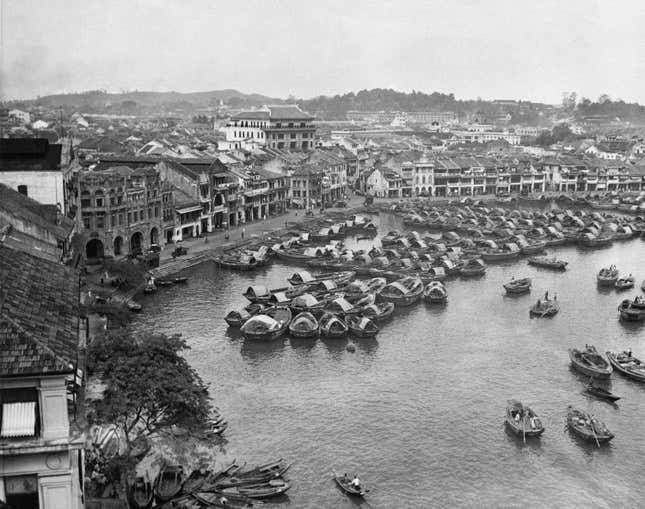 The Singapore of Lee’s youth. This photo was taken in 1941, when he was 18.