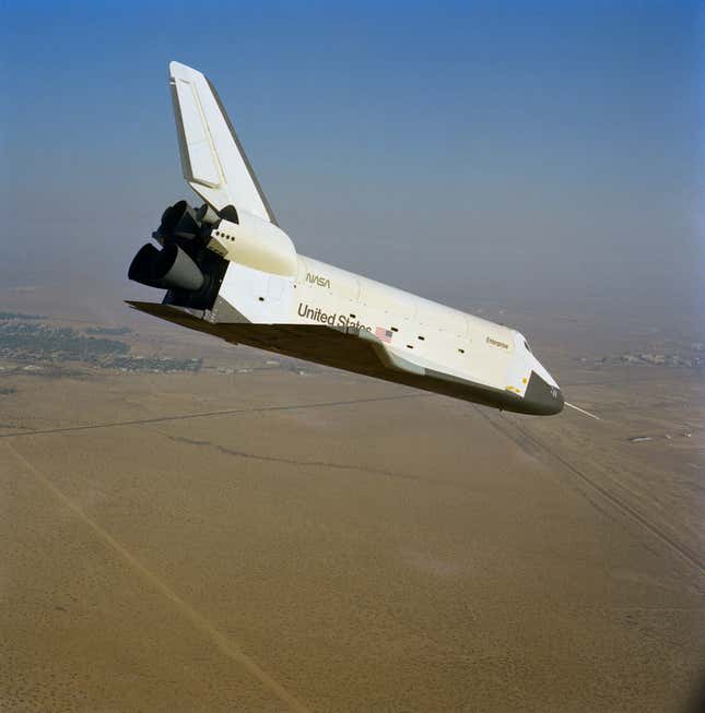 Image for article titled Remembering Enterprise: The Test Shuttle That Never Flew to Space