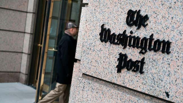 Image for article titled Washington Post Reporter Sues Paper For Discrimination After Disclosing Past Sexual Assault