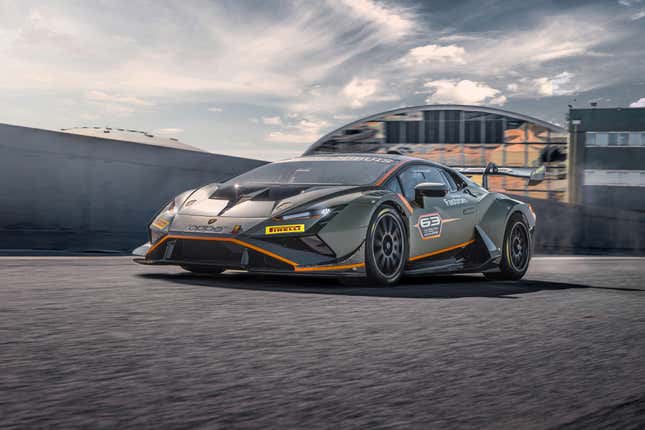 Image for article titled Lamborghini Just Made Its Lamborghini-Only Racing Series Faster