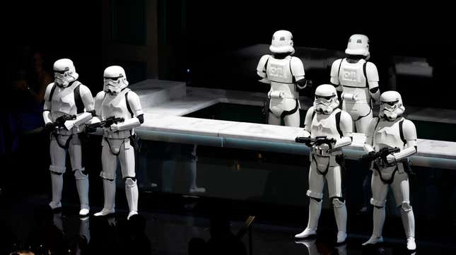 Stormtroopers at the Emmys
