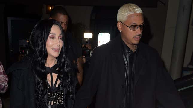 Image for article titled Cher Shuts Down Critics of 40-Year Age Gap With New Boyfriend: We&#39;re &#39;Not Bothering Anyone&#39;